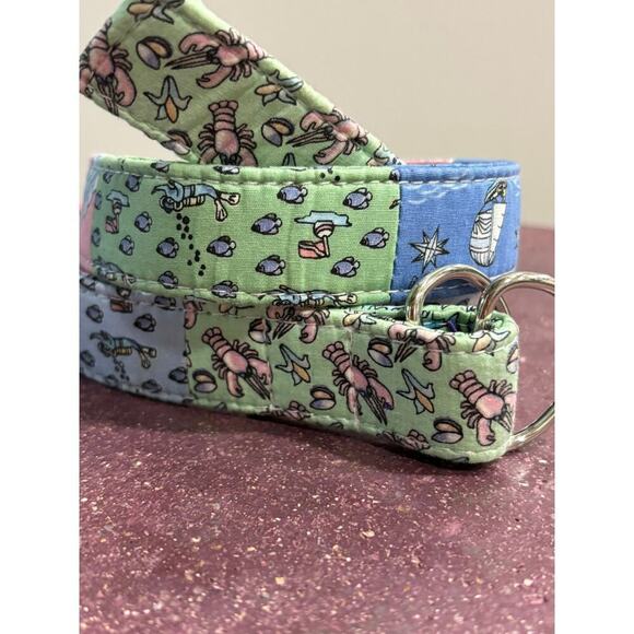 Vineyard Vines Patchwork Classic D-Ring Belt - Picture 2 of 5